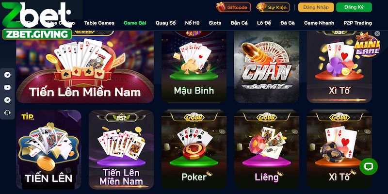 Game bài đổi thưởng